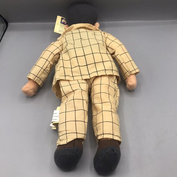 Vintage Toy Network Shin Chan Principal Ench Anime Plush Doll RARE HTF EUC - Picture 2 of 6